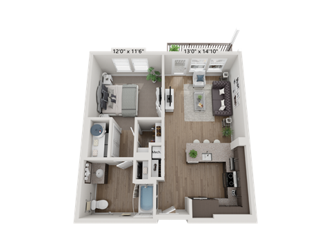 1075 Vaughn 1-2 Beds Apartment for Rent - Photo Gallery 22